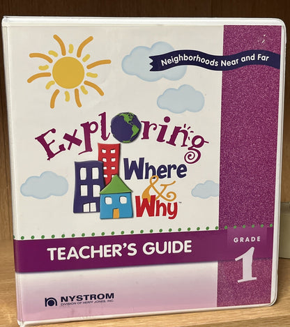 Exploring Where and Why Teacher’s Guide Grade 1 Nystrom Division Of HERFF JONE