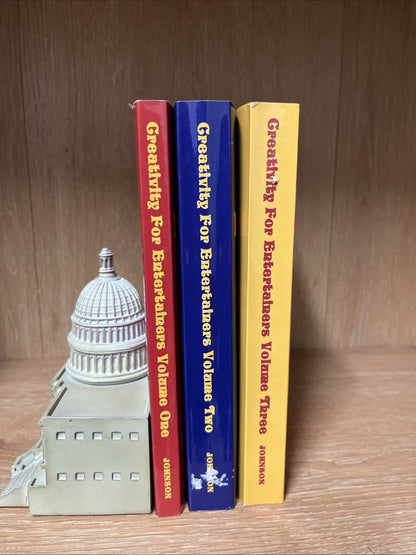 Creativity For Entertainers Volume 1–3 by Bruce Charlie Johnson Signed Copy