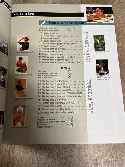 Enciclopedia de las Plantas Medicinales (Spanish Edition) - Vol 1 & 2- Dr. Roger