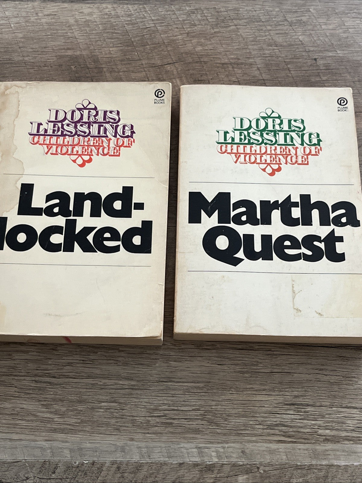 Doris Lessing Children of Violence Martha Quest Landlocked 3rd Ed  1964/1966