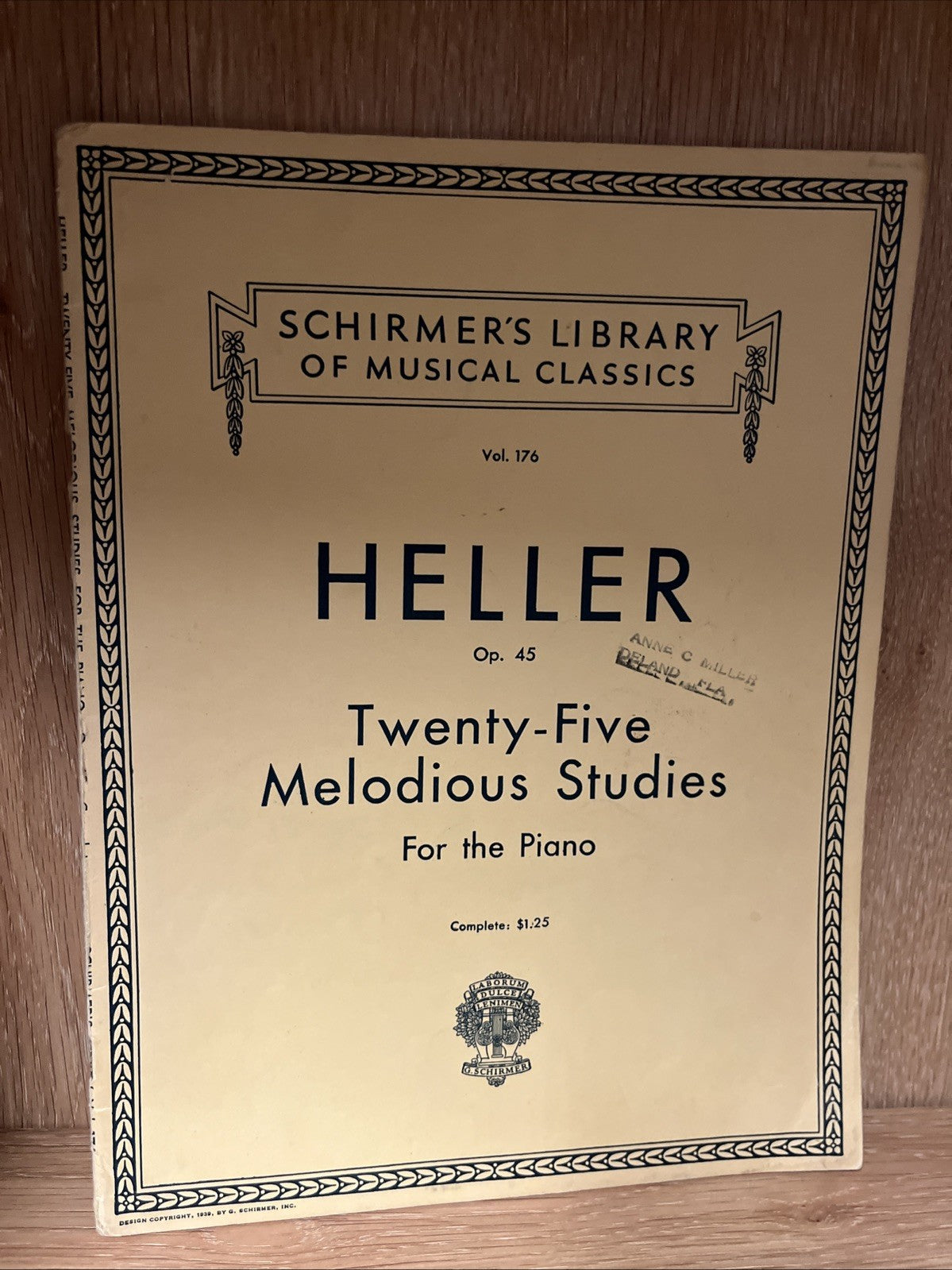 Schirmer's Library of Musical Classics Lot of 4 ( Vol 45 . 139. 162. & Vol 766 )