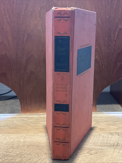 The Enjoyment Of Music By Joseph Machlis 1963 Hardcover W. W. Norton ; Ex Lib