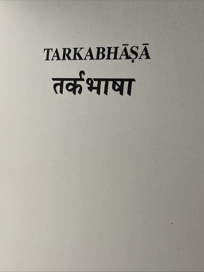 Tarkabhasa of Srikesava Misra With the Commentary Prakasa of Govardhana