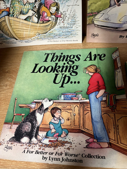 Lynn Johnston For Better or Worse Books Lot of 5