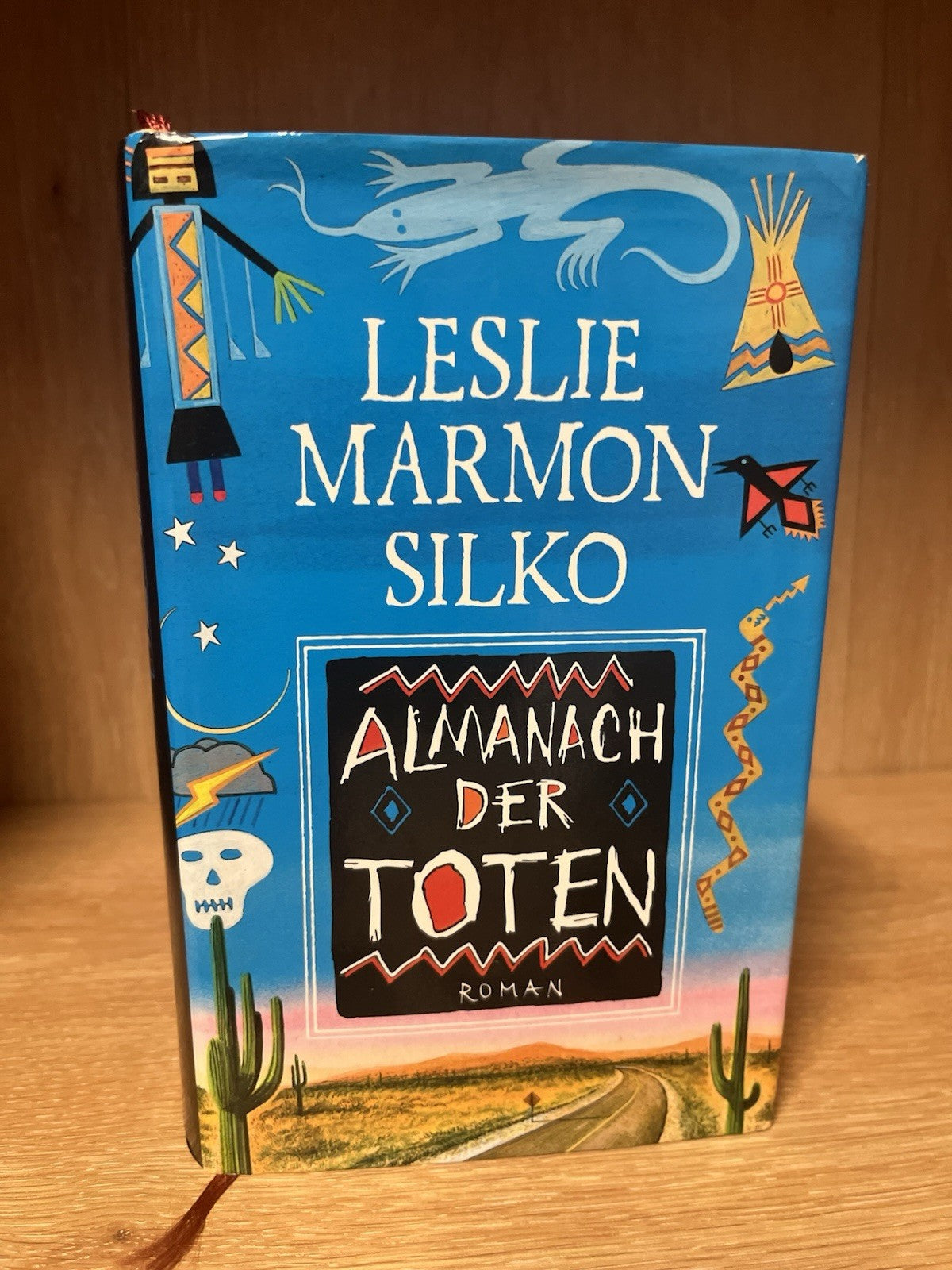 Vtg 1991 Signed 1st ed ALMANAC OF THE DEAD Native Southwest LESLIE MARMON SILKO