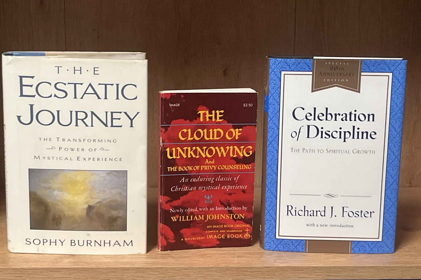 Mysticism Book Lot 3 Books on Mysticism & Spirituality, Transforming Power..