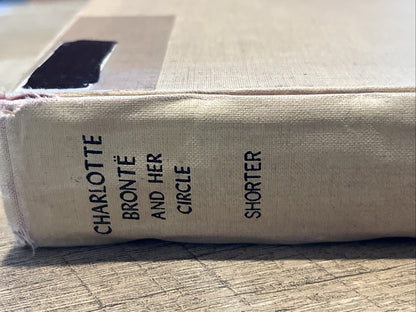 Charlotte Bronte and Her Circle (reprint Hc 1970 ex-lib ) by Shorter Clement K