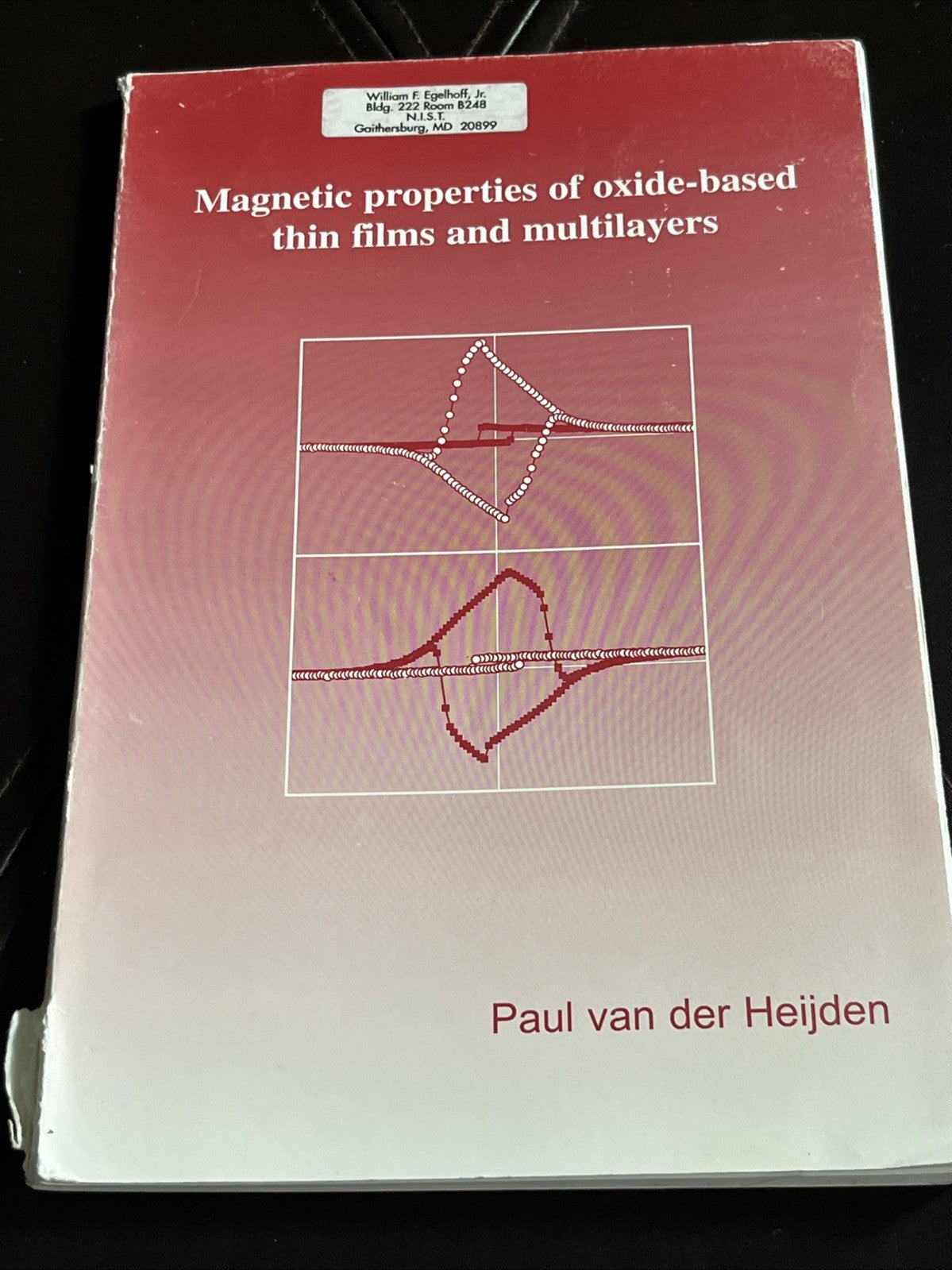Magnetic properties of oxide-based thin films and multilayers Paul van der..