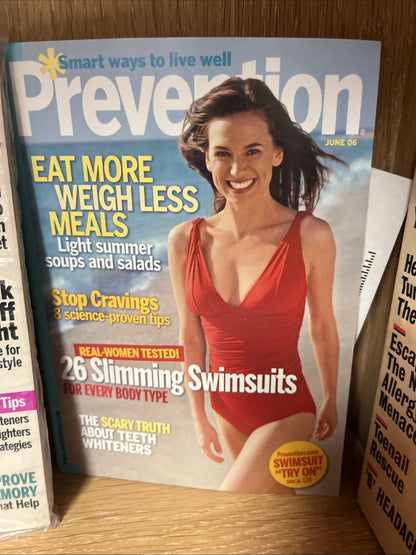 Prevention Magazine Lot of 22 From 1995 To 2007
