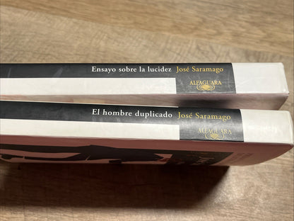 Jose Saramago ENSAYO SOBRE LA LUCIDEZ Y El Hombre Duplicado (SPANISH)