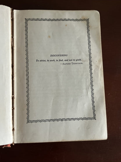 Reading and Living for Middle Grades Book One hill lyman Moore 1930 Sell As it I