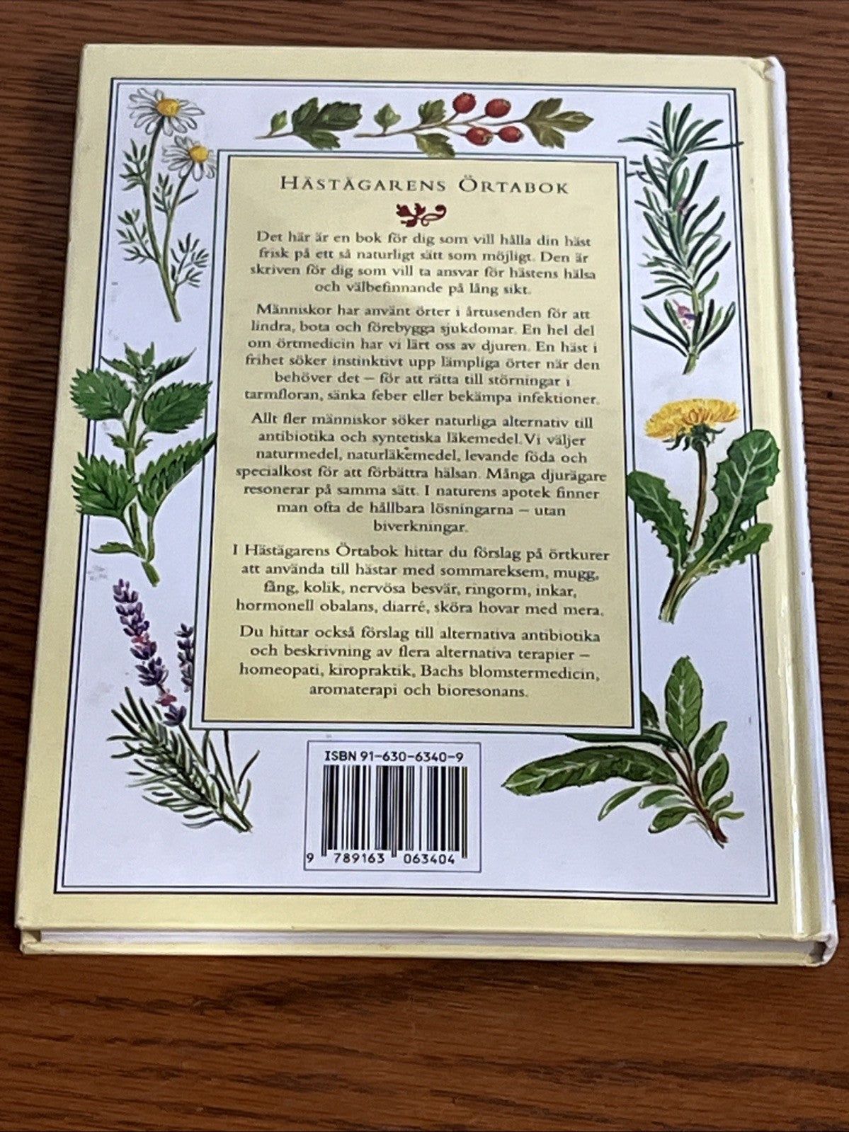 Hästägarens Örtabok (The Horse Owner's Herb Book) by Hilary Page Self