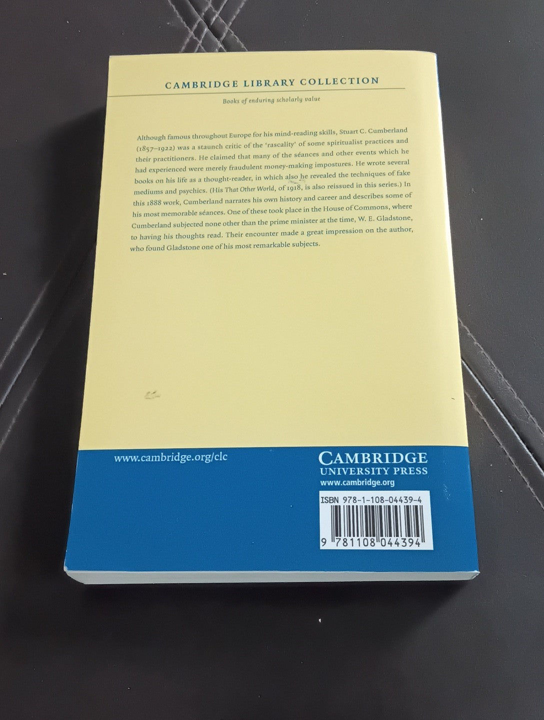 A Thought-Reader's Thoughts: Being the Impressions and Confessions of Stuart Cum