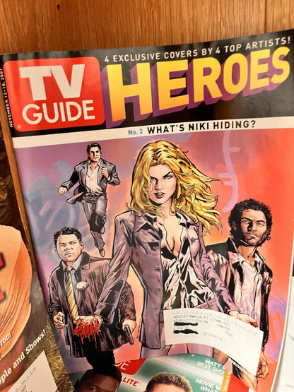 Lot of 30 TV Guide Magazine Issues 1999/2005/2006/2007/2008/2009/2010/2011/2012