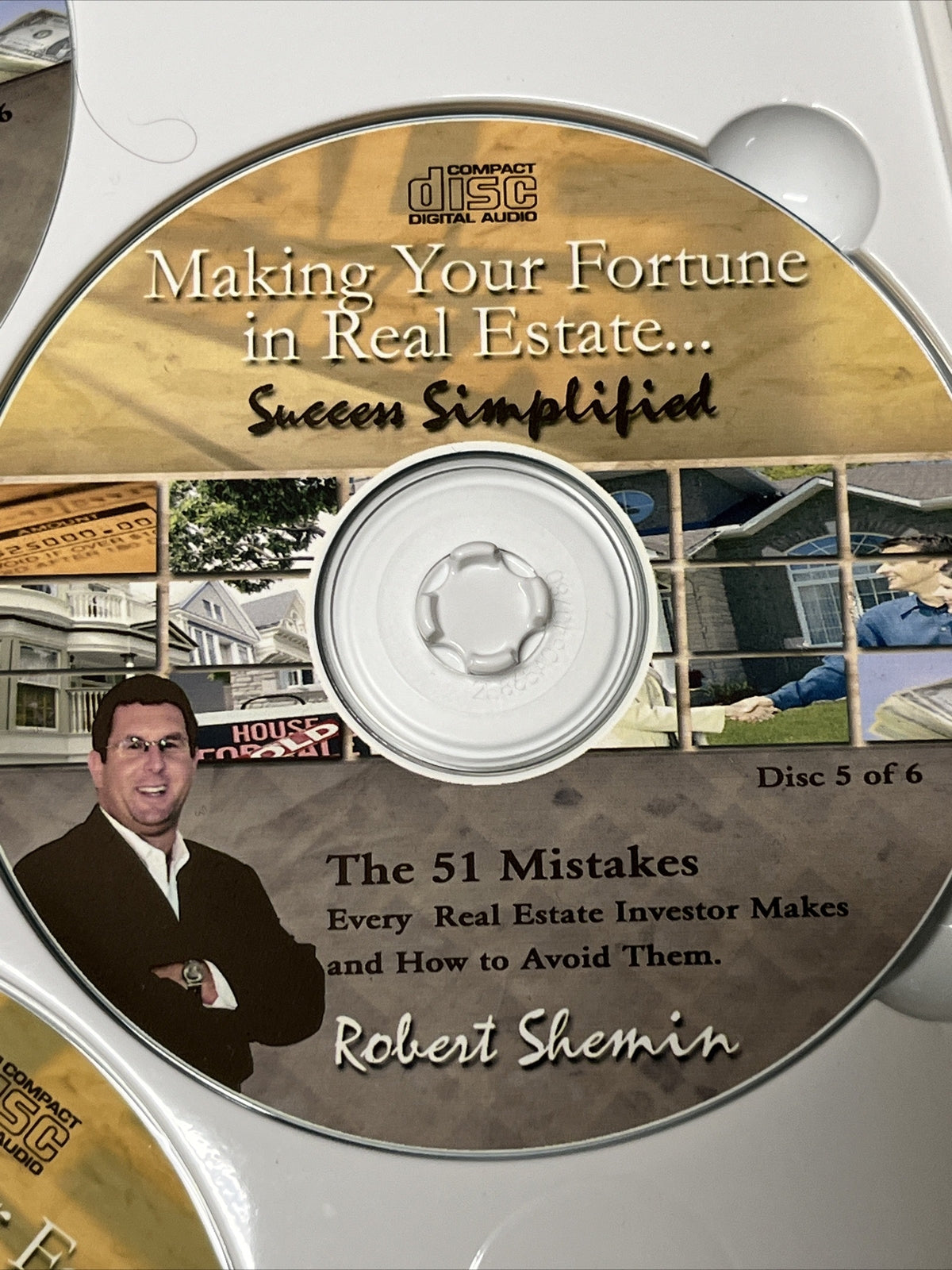 Making Your Fortune in Real Estate Success Simplified DVD Vol 1-6 Robert Shemin