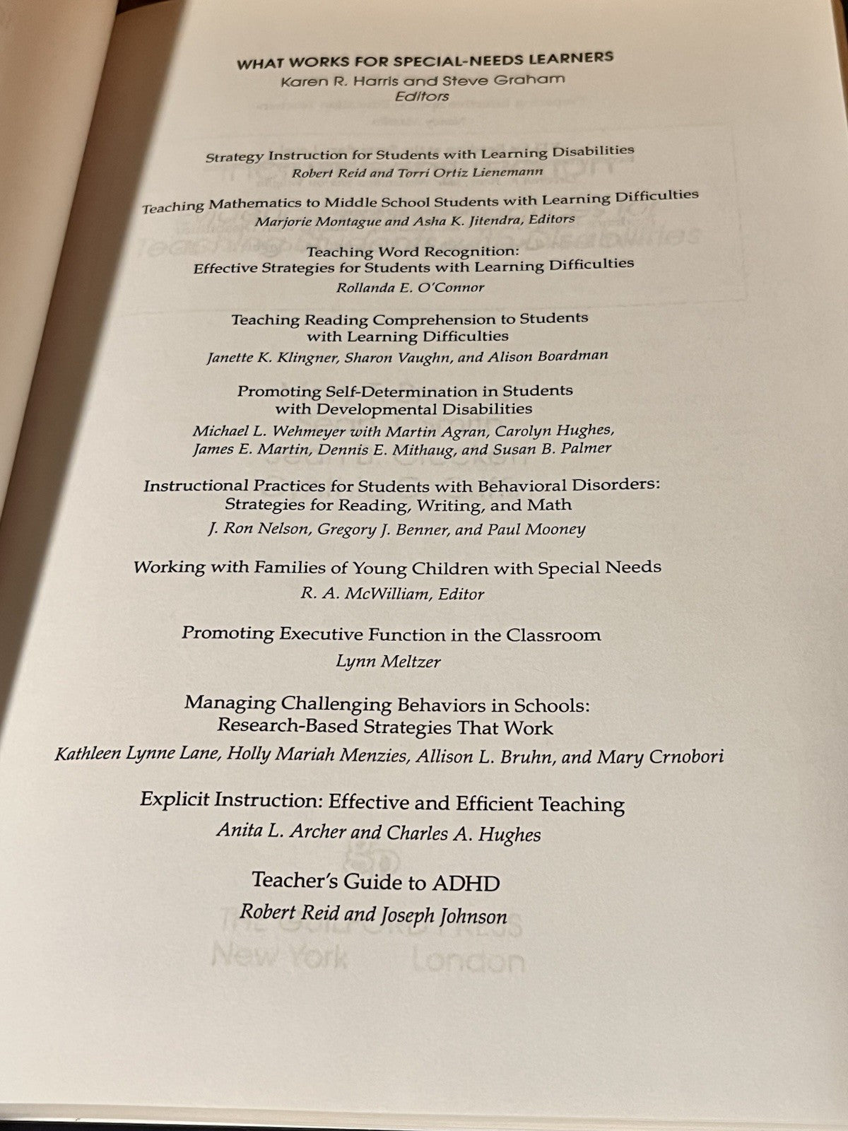 Inclusive Instruction: Evidence-Based Practices for Teaching Students.*LIKE NEW*