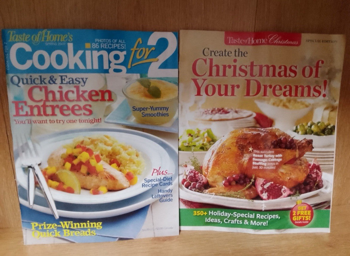 Taste of Home Magazine Quick & Easy Chicken Entrees 2007 Special Issue