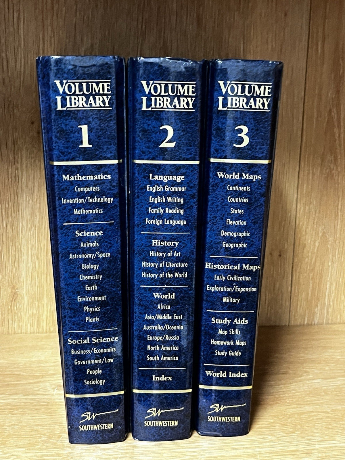 Volume Library Southwestern Volume 1 - 3