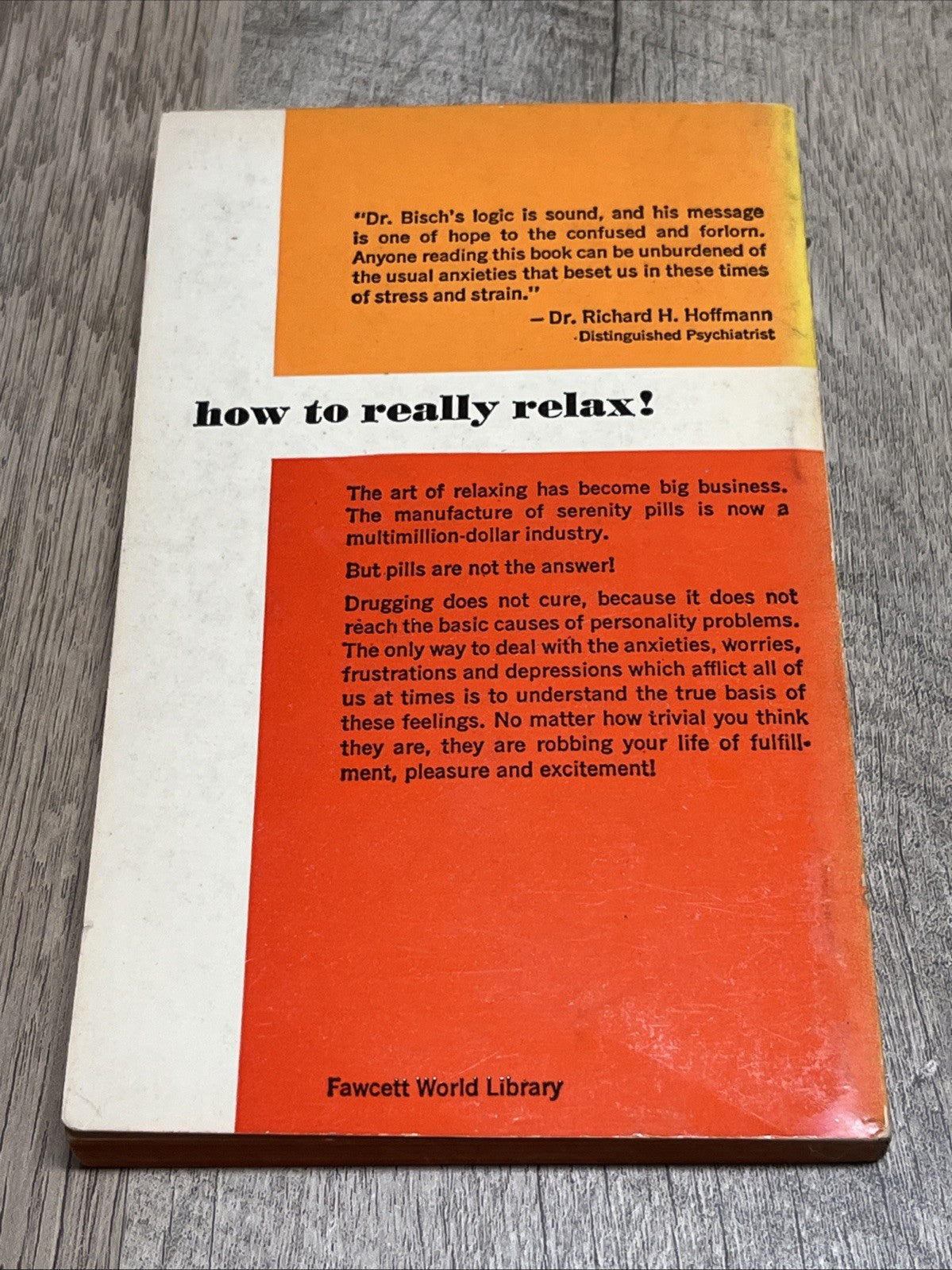 Cure Your Nerves Yourself By Dr. Louis E. Bisch 1963