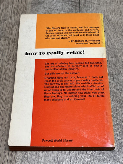 Cure Your Nerves Yourself By Dr. Louis E. Bisch 1963