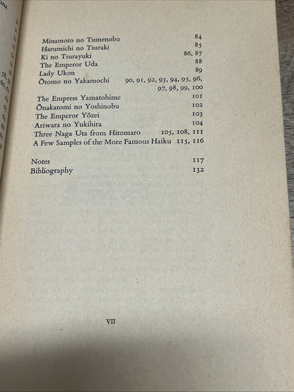 One Hundred Poems from Japanese by Kenneth Rexroth 1964