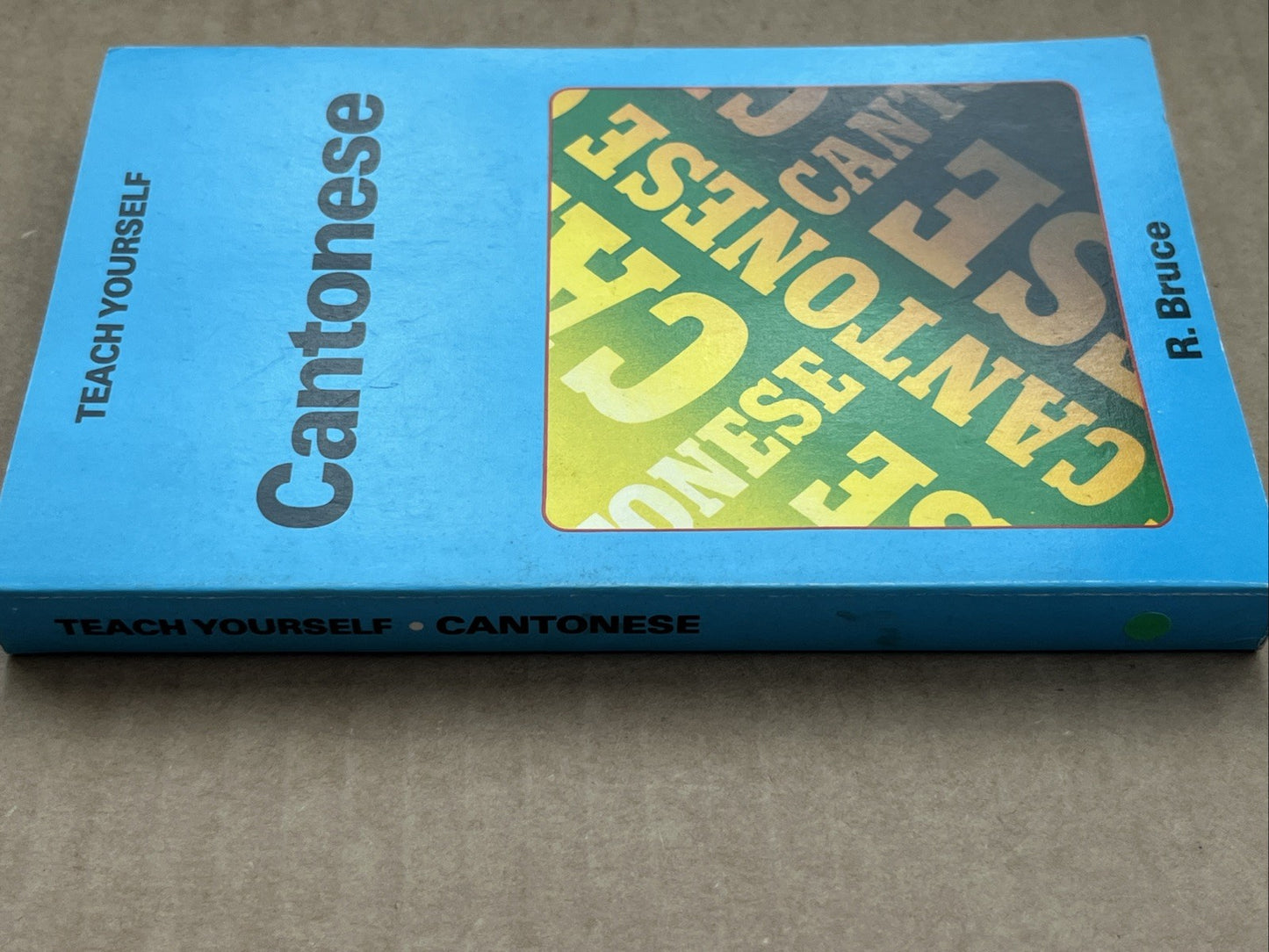 TEACH YOURSELF CANTONESE By R. Bruce - Paperback**Good Condition**