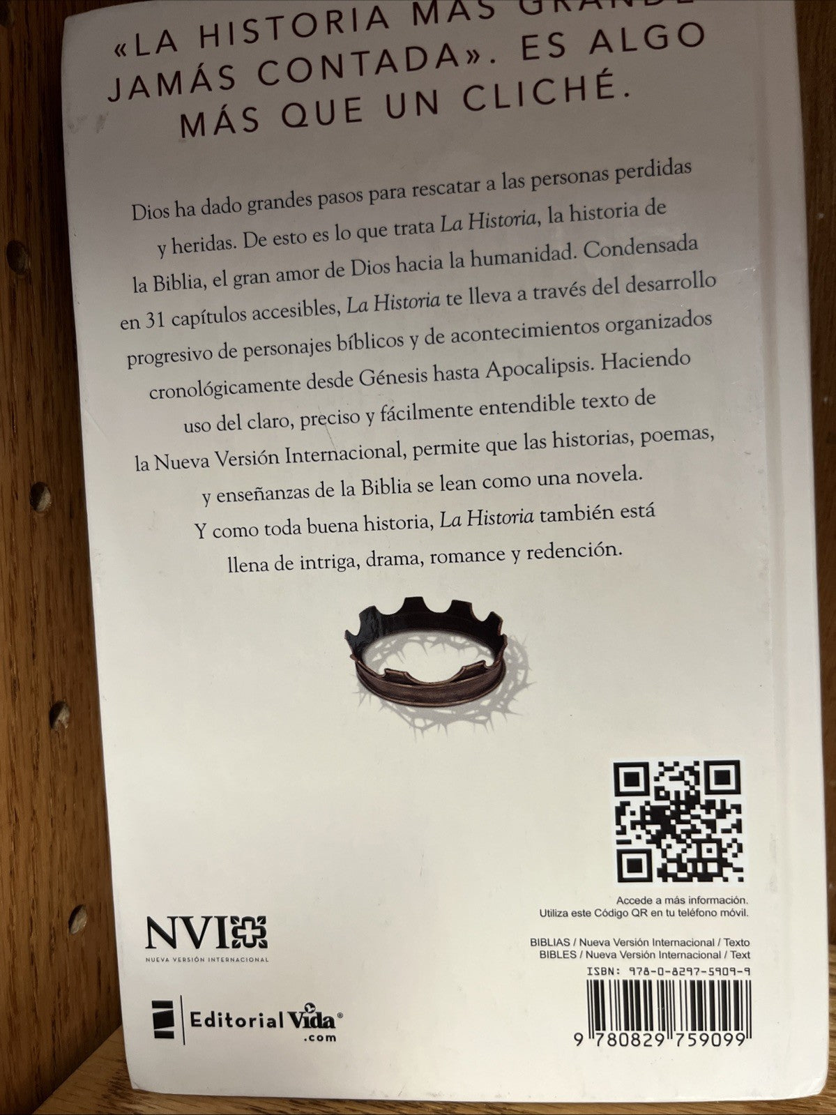 Biblia NVI La Historia: La Biblia en un relato ininterrumpido acerca de Dios