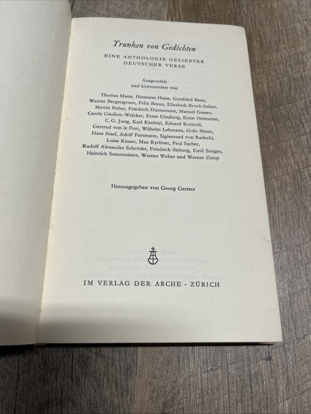 Trunken von Gedichten
