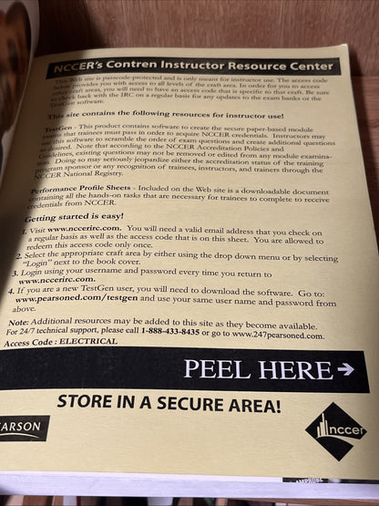 Electrical Level 1 & 4 Trainee Guide (8th Edition) Level 4 No Key By NCCER