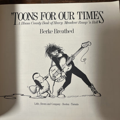 Berkeley  Breathed Books Bloom County Comic Strip Collections- Boingers Lot of 3