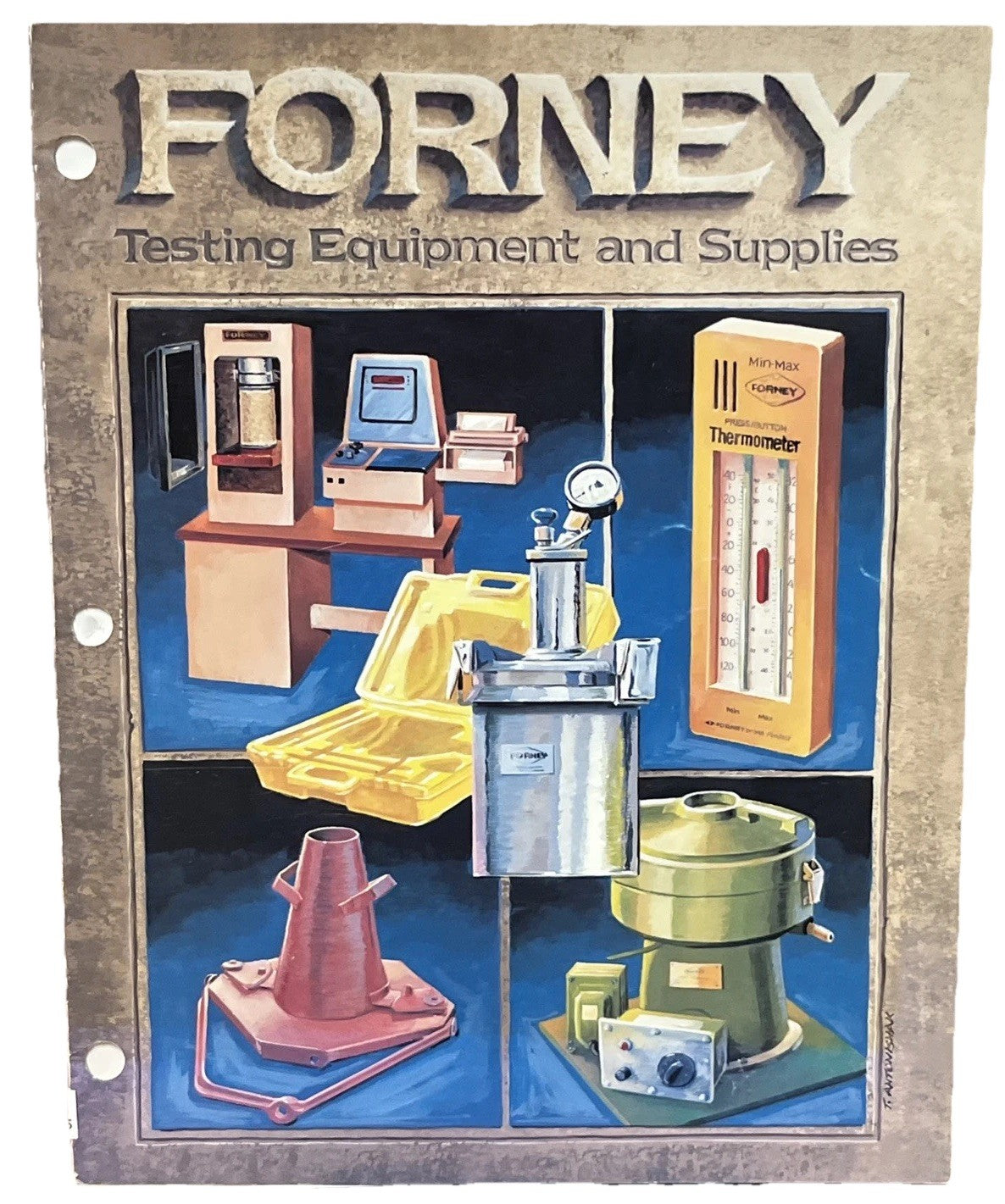 Forney Testing Apparatus and Supplies Catalog 1986