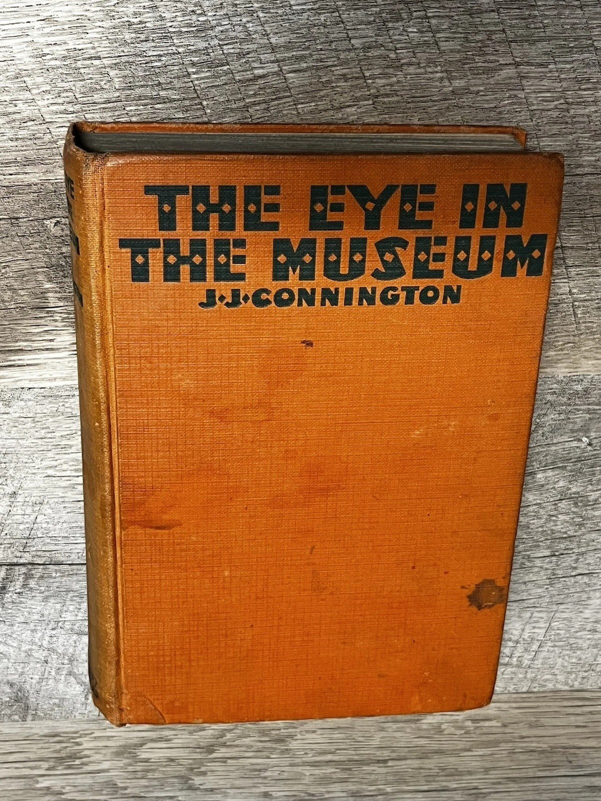 The Eye in the Museum J J Connington 1930 Grosset & Dunlap Hardcover