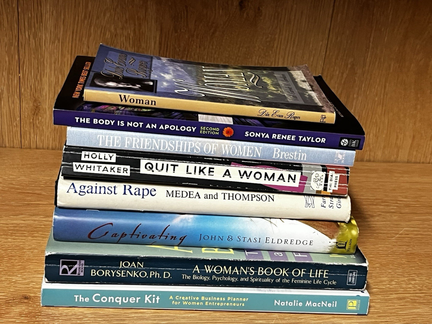 Lot of 8 Womens Book Non Fiction Self Help Inspirational More