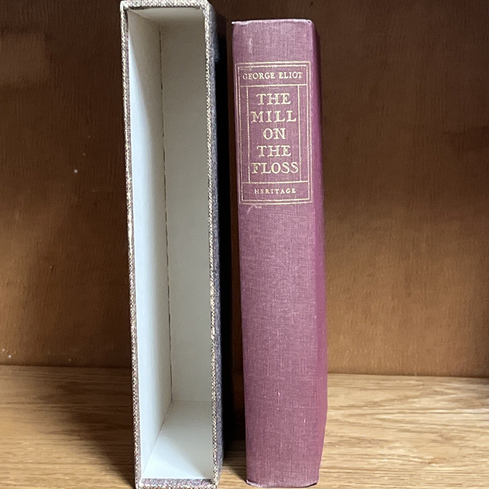 The Mill on the Floss by George Eliot (1963) Heritage Press, Hardcover,Slipcase