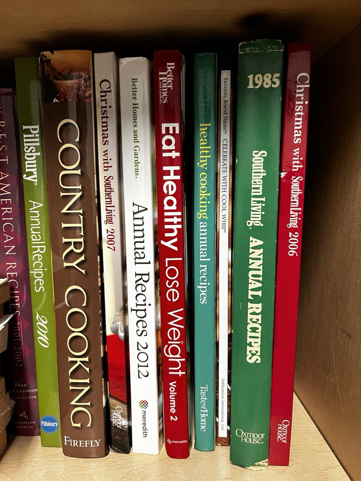 ASSORTED COOKBOOKS - HUGE LOT OF 22 BOOKS