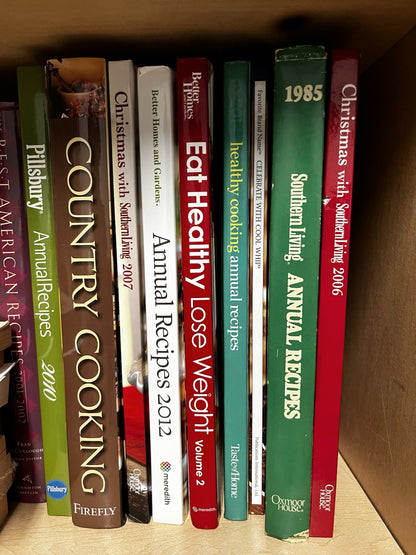 ASSORTED COOKBOOKS - HUGE LOT OF 22 BOOKS