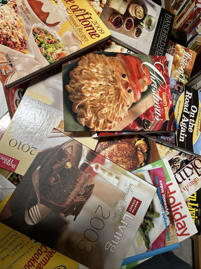 ASSORTED COOKBOOKS - HUGE LOT OF 22 BOOKS