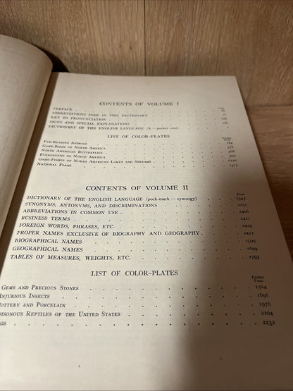 The New Century Dictionary Volume 1 - 2 A Pocket Veto & Poc.Mark - Zymurgy & Sup
