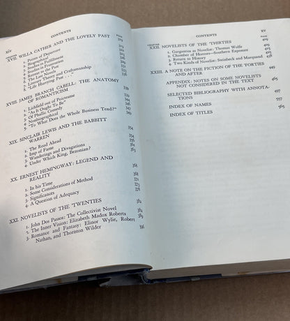 Calvalcade of the American Novel by Edward Wagenknecht (1965)