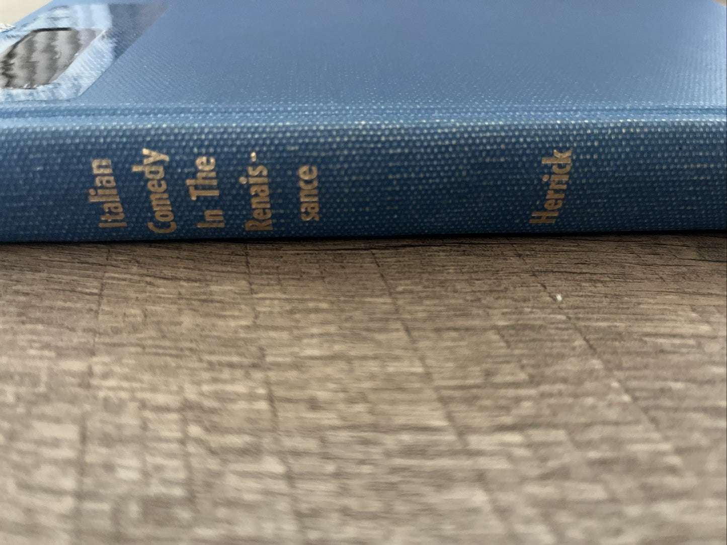 Italian Comedy in the Renaissance First Edition by Marvin T. Herrick 1960