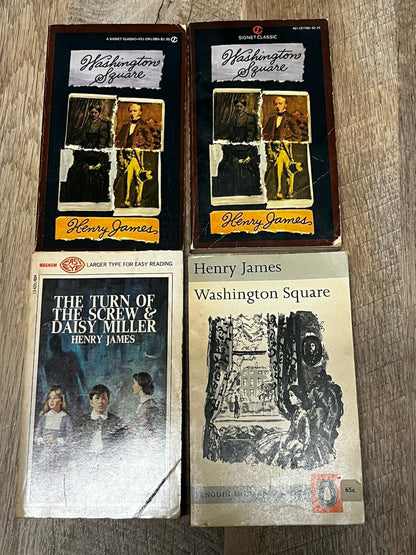 Henry James Washington Square 1963/1964/ 1979 Tune Of The Screw & Daisy Miller