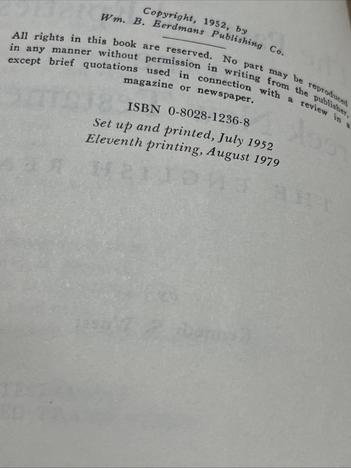 The Pastoral Epistles In The Greek New Testament For The English Reader 11th Prt