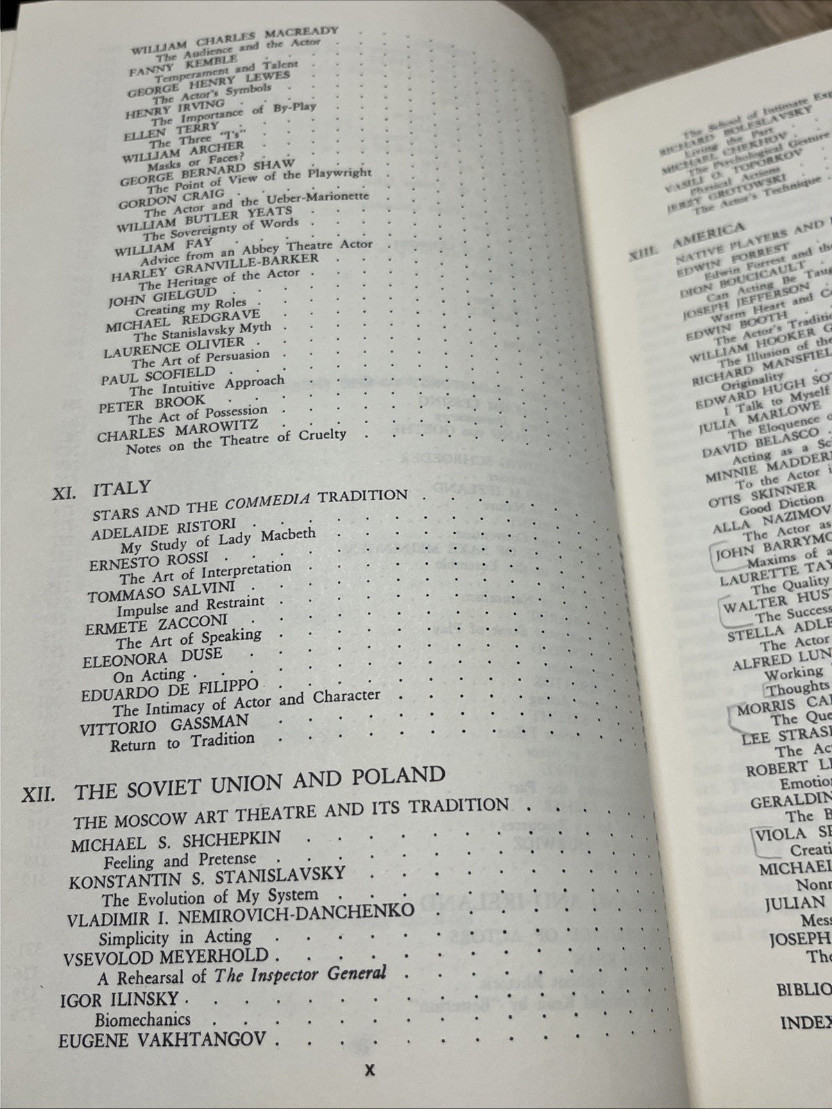 Actors on Acting edited by Toby Cole & Helen Krich Chinoy