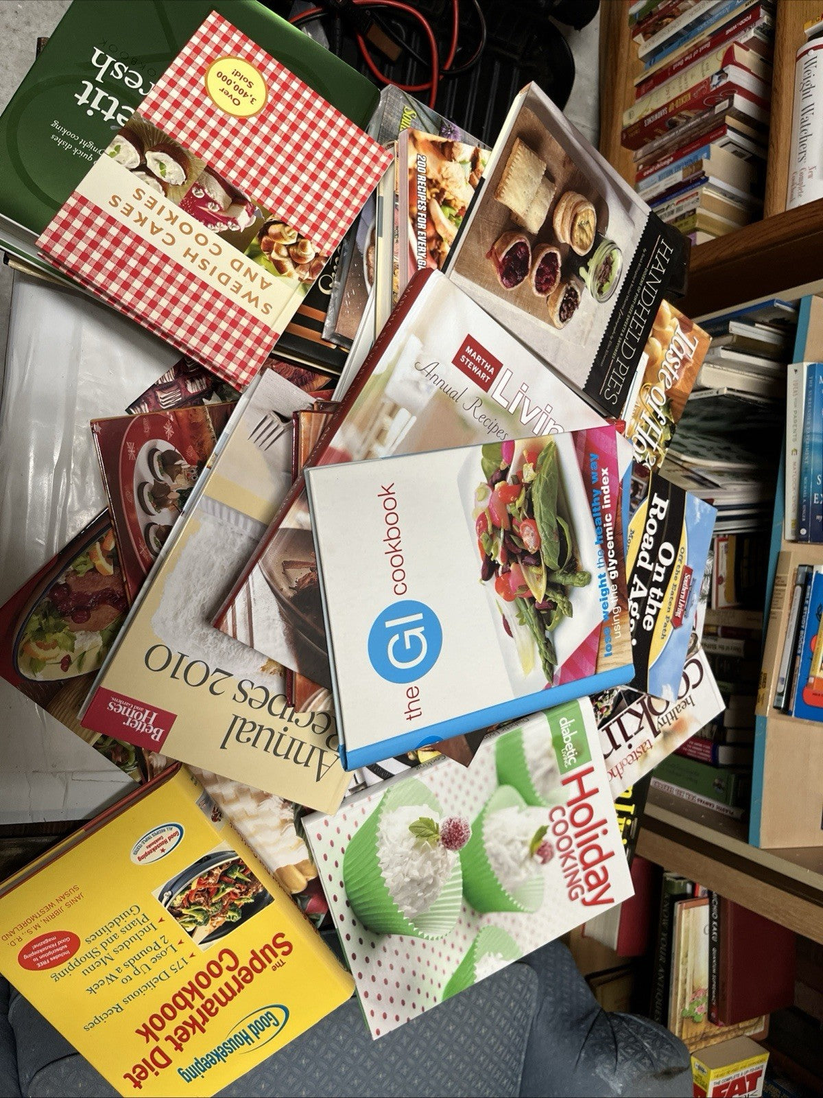 50 Pounds Delicious Vintage & Modern Cook Books Cookbooks
