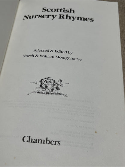 Scottish Nursery Rhymes Chambers 1987 Hardcover Montgomerie 