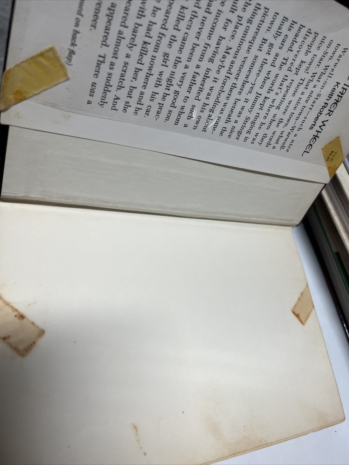 Keith Roberts - THE INNER WHEEL, Doubleday 1970 First Edition, HC/DJ Ex-Lib.