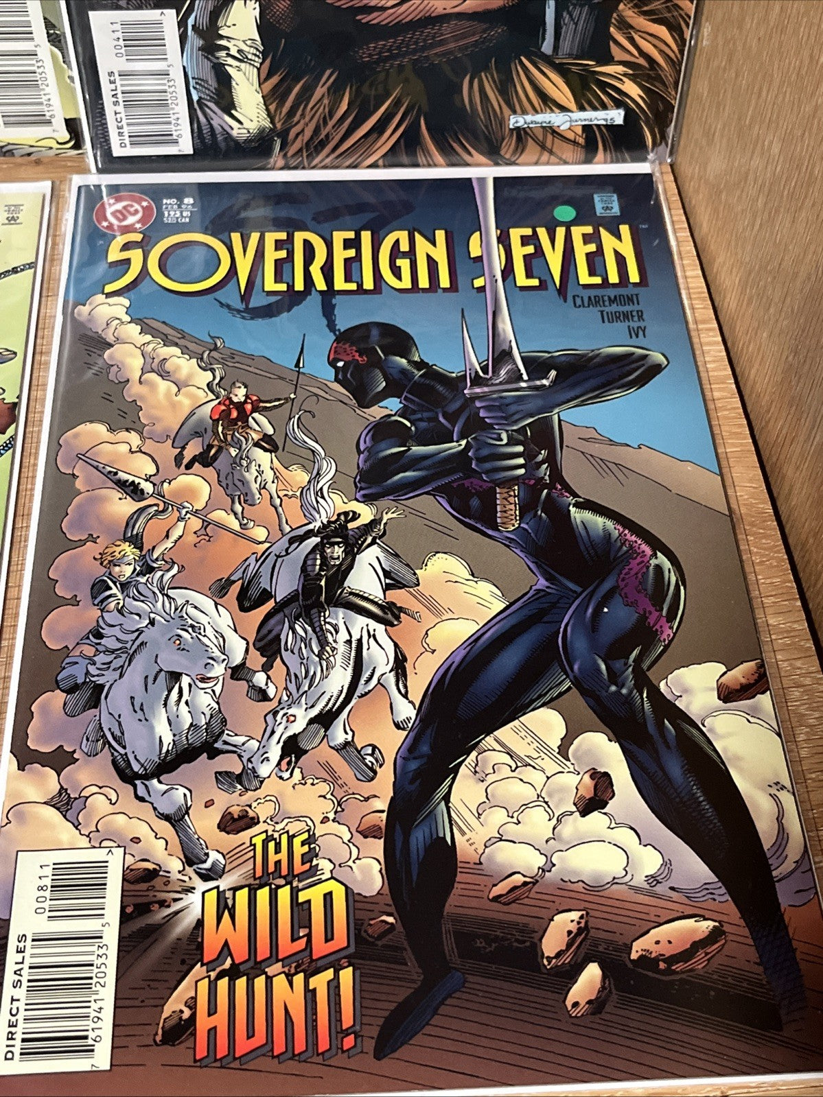 Sovereign Seven S7 DC Comic Books #1 #2 #3 #4 #5  #6 #7 #8 Clement Turner Lot 8