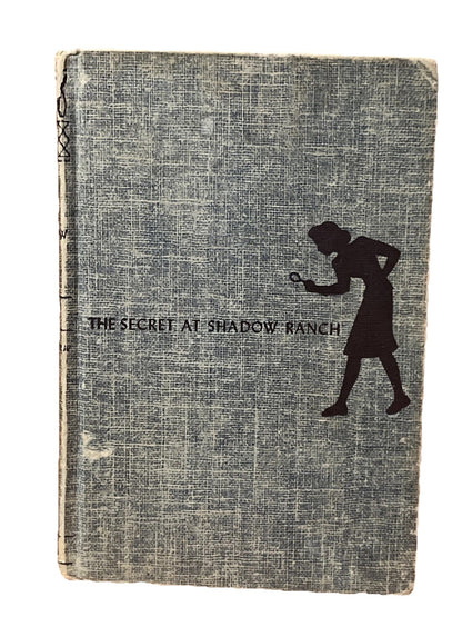 Nancy Drew The Secret at Shadow Ranch 1st Ed 1931 HC Carolyn Keene *Book 5 *