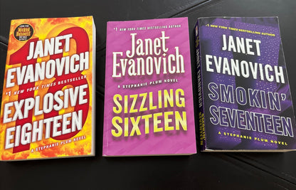 Janet Evanovich Stephanie Plum Book Lot 3