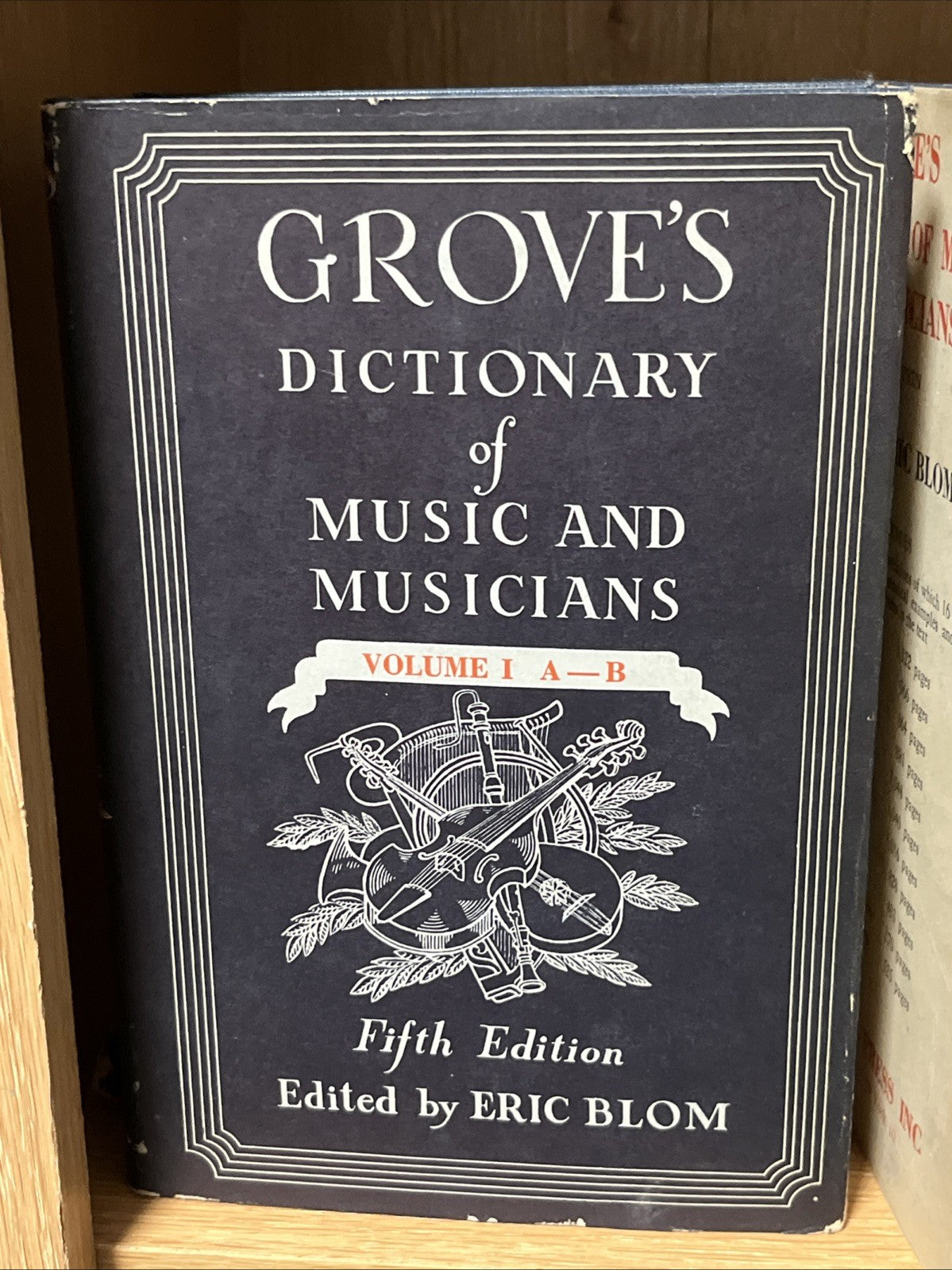 Grove Dictionary of Music and Musicians 5th Ed Complete Set Vol 1 - 10 (A — Z)